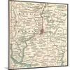 Map of Calcutta (C. 1900), Maps-Encyclopaedia Britannica-Mounted Art Print