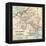 Map of Central Panama (C. 1900)-Encyclopaedia Britannica-Framed Stretched Canvas