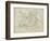 Map of China-W. Hughes-Framed Art Print