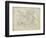 Map of China-W. Hughes-Framed Art Print