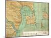 Map of Coast of Venezuela, Gulf of Paria, Mouth of Orinoco River, Islands of Trinidad and Grenada-null-Mounted Giclee Print
