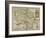 Map Of Denbighshire and Flintshire-Christopher Saxton-Framed Giclee Print