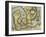 Map of Denmark, from Theatrum Orbis Terrarum-null-Framed Giclee Print