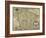 Map Of Devon-Christopher Saxton-Framed Giclee Print