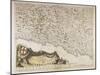 Map of Eastern Liguria Region, 1690-Vincenzo Coronelli-Mounted Giclee Print