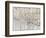 Map of Edo-null-Framed Giclee Print