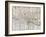 Map of Edo-null-Framed Giclee Print