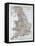 Map of England and Wales 1899-null-Framed Premier Image Canvas