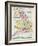 Map of England before the Norman Conquest-null-Framed Giclee Print