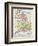 Map of England before the Norman Conquest-null-Framed Giclee Print