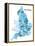 Map Of England-Vlada13-Framed Stretched Canvas