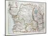 Map of Equatorial Africa the Republic of Mozambique the Republic of Angola Uganda Kenya 1899-null-Mounted Giclee Print