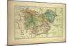 Map of Eure France-null-Mounted Giclee Print