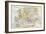 Map of Europe at the Time of the Third Crusade, 1190, from 'Historical Atla-English School-Framed Giclee Print