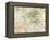 Map of Europe in 1810, During the Napoleonic Wars-null-Framed Premier Image Canvas