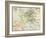 Map of Europe in 1810, During the Napoleonic Wars-null-Framed Giclee Print