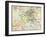 Map of Europe in 1810, During the Napoleonic Wars-null-Framed Giclee Print