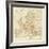 Map of Europe-The Vintage Collection-Framed Premium Giclee Print