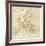 Map of Europe-The Vintage Collection-Framed Premium Giclee Print