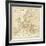 Map of Europe-The Vintage Collection-Framed Premium Giclee Print