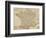 Map of France Showing the Departements-null-Framed Photographic Print