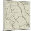 Map of General Gordon's Route from Assouan to Khartoum-null-Mounted Giclee Print
