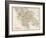 Map of Greece, 1870s-null-Framed Giclee Print