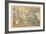 Map of Greece-Abraham Ortelius-Framed Art Print