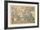 Map of Greece-Abraham Ortelius-Framed Art Print