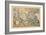 Map of Greece-Abraham Ortelius-Framed Art Print