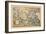 Map of Greece-Abraham Ortelius-Framed Art Print