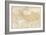 Map of Himalaya Region of Asia, 1870s-null-Framed Giclee Print