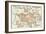 Map of Hong Kong (C. 1900), Maps-Encyclopaedia Britannica-Framed Art Print