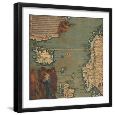 Map Of Iceland Scotland Norway And Sweden Giclee Print Giustino Menescardi Art Com