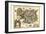 Map Of Iceland-Willem Janszoon Blaeu-Framed Art Print