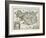 Map of Iceland-W.j. Blaeu-Framed Giclee Print