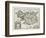 Map of Iceland-W.j. Blaeu-Framed Giclee Print