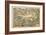 Map of Iceland-Abraham Ortelius-Framed Premium Giclee Print