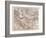 Map of Iran, 1876-null-Framed Giclee Print