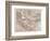 Map of Iran, 1876-null-Framed Giclee Print