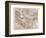 Map of Iran, 1876-null-Framed Giclee Print