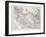 Map of Iran 1899-null-Framed Giclee Print