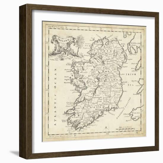 Map of Ireland-T. Jeffreys-Framed Art Print