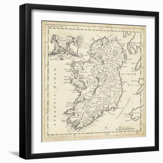 Map of Ireland-T. Jeffreys-Framed Art Print