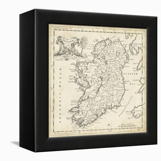 Map of Ireland-T. Jeffreys-Framed Stretched Canvas