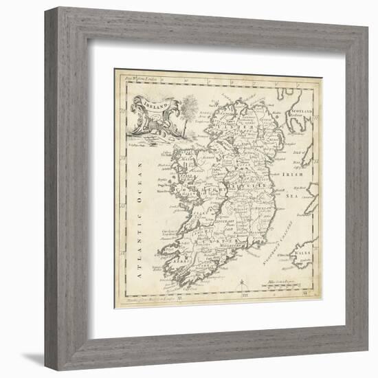 Map of Ireland-T. Jeffreys-Framed Art Print