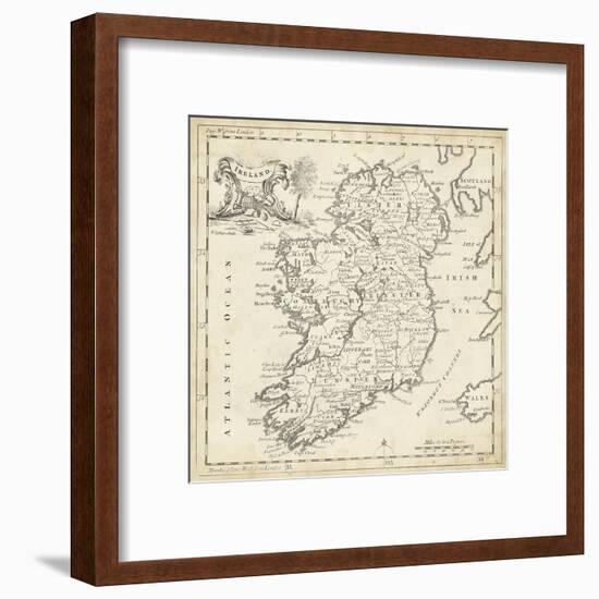 Map of Ireland-T. Jeffreys-Framed Art Print