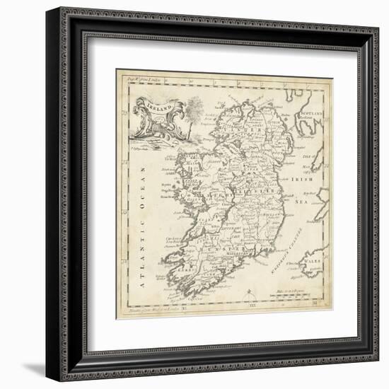 Map of Ireland-T. Jeffreys-Framed Art Print