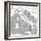 Map of Italy in 1815, from 'Europe in the Nineteenth Century: an Outline History, Published in 1916-null-Framed Giclee Print