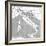 Map of Italy in 1815, from 'Europe in the Nineteenth Century: an Outline History, Published in 1916-null-Framed Giclee Print